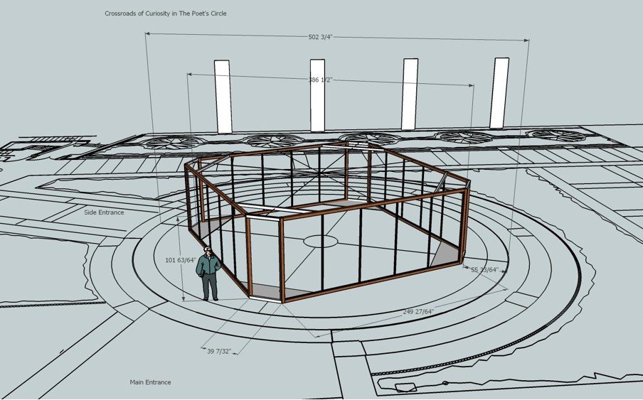 Plans for Crossroads of Curiosity at the British Library